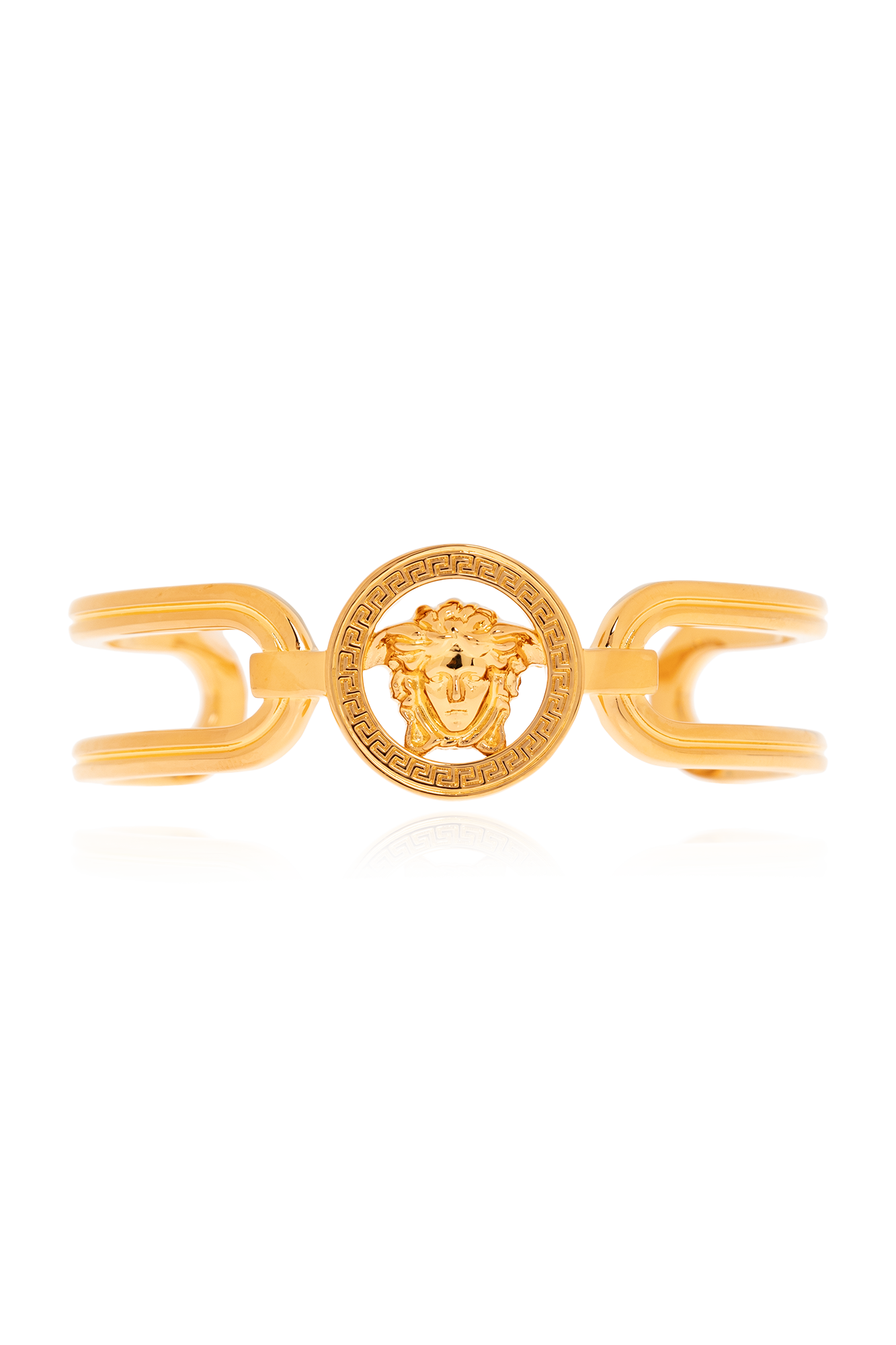 Gold Bracelet with detail Versace - Vitkac Italy Gold Bracelet with detail Versace - Vitkac Italy